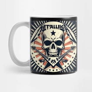 Metallica Skull & Cross Guitars Mug